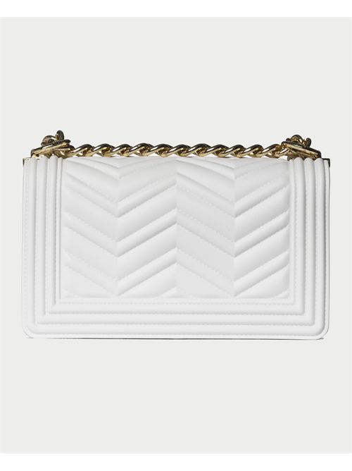 Borsa Marc Ellis in pelle trapuntata MARC ELLIS | FLAT WAVE SMILK/LIGHT GOLD